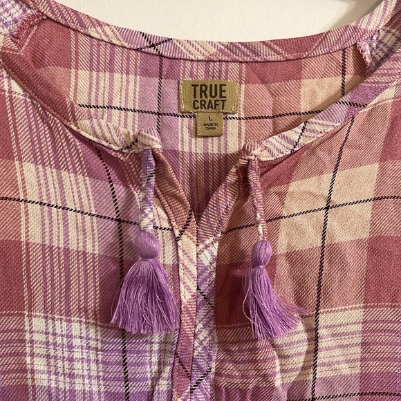 True Craft Girls Blouse size L Multicolored - Picture 2 of 8